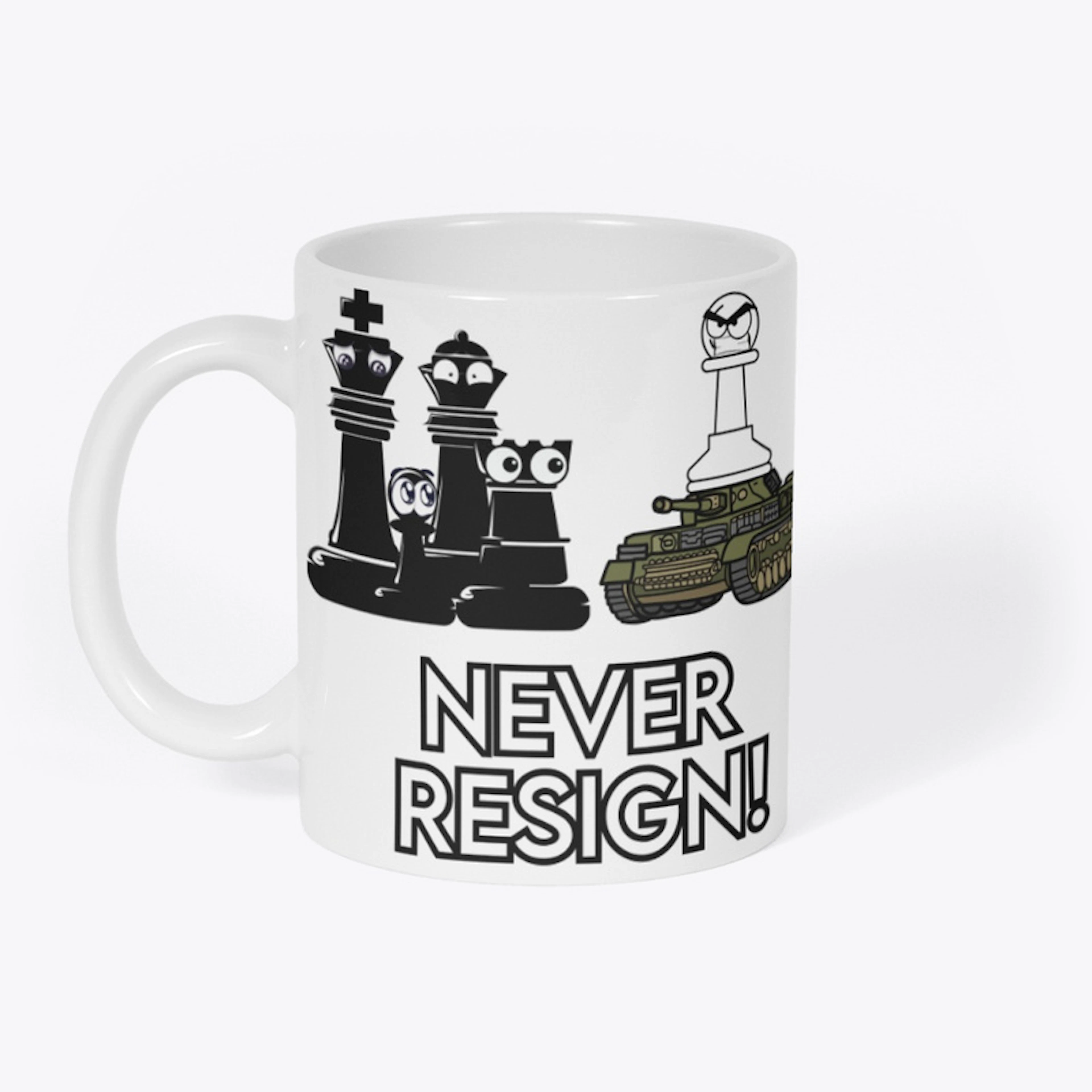 Never Resign in Chess!